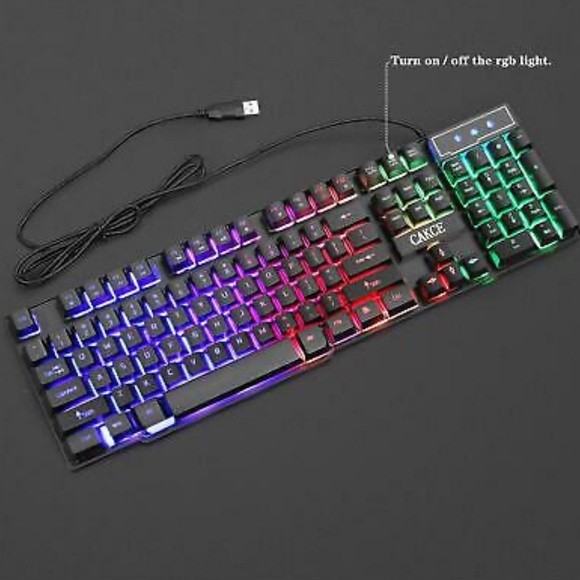 Gaming Keyboard with LED colorful lights - Picture 1 of 5